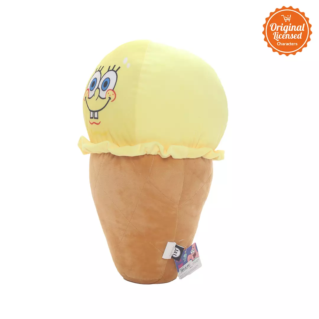 Spongebob Bantal Boneka Ice Cream 1V Spongebob L 38x20 cm