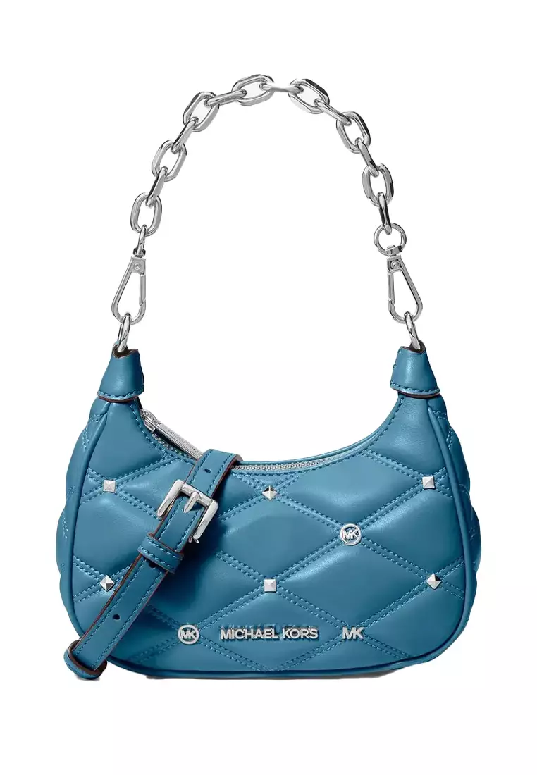 Teal michael kors bag deals