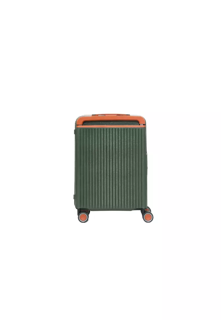 Gamma 20" Small Hard Case Zipperless Luggage Olive