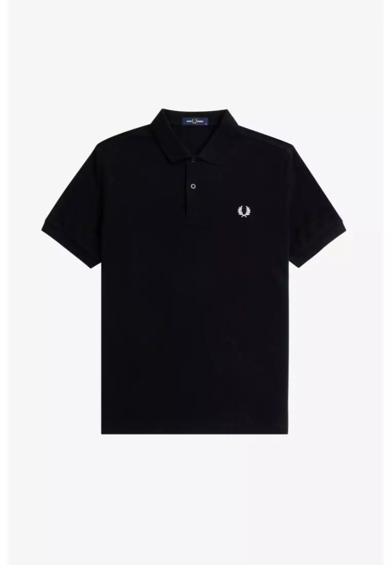Fred Perry M6000 The Twin Tipped Fred Perry Shirt (Black / White)