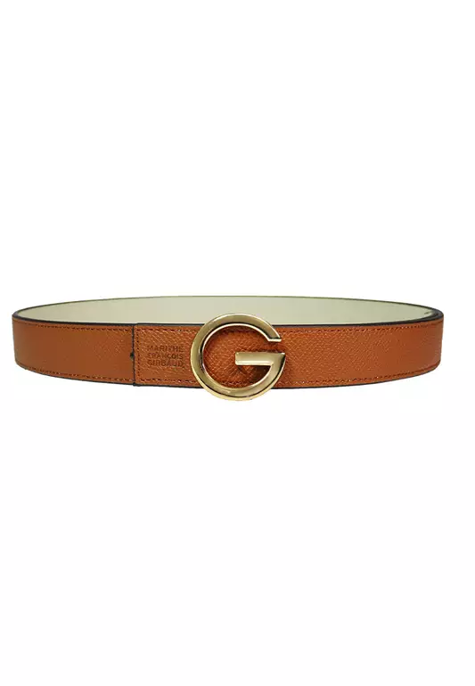Girbaud Ladies Brown Reversible G-Belt