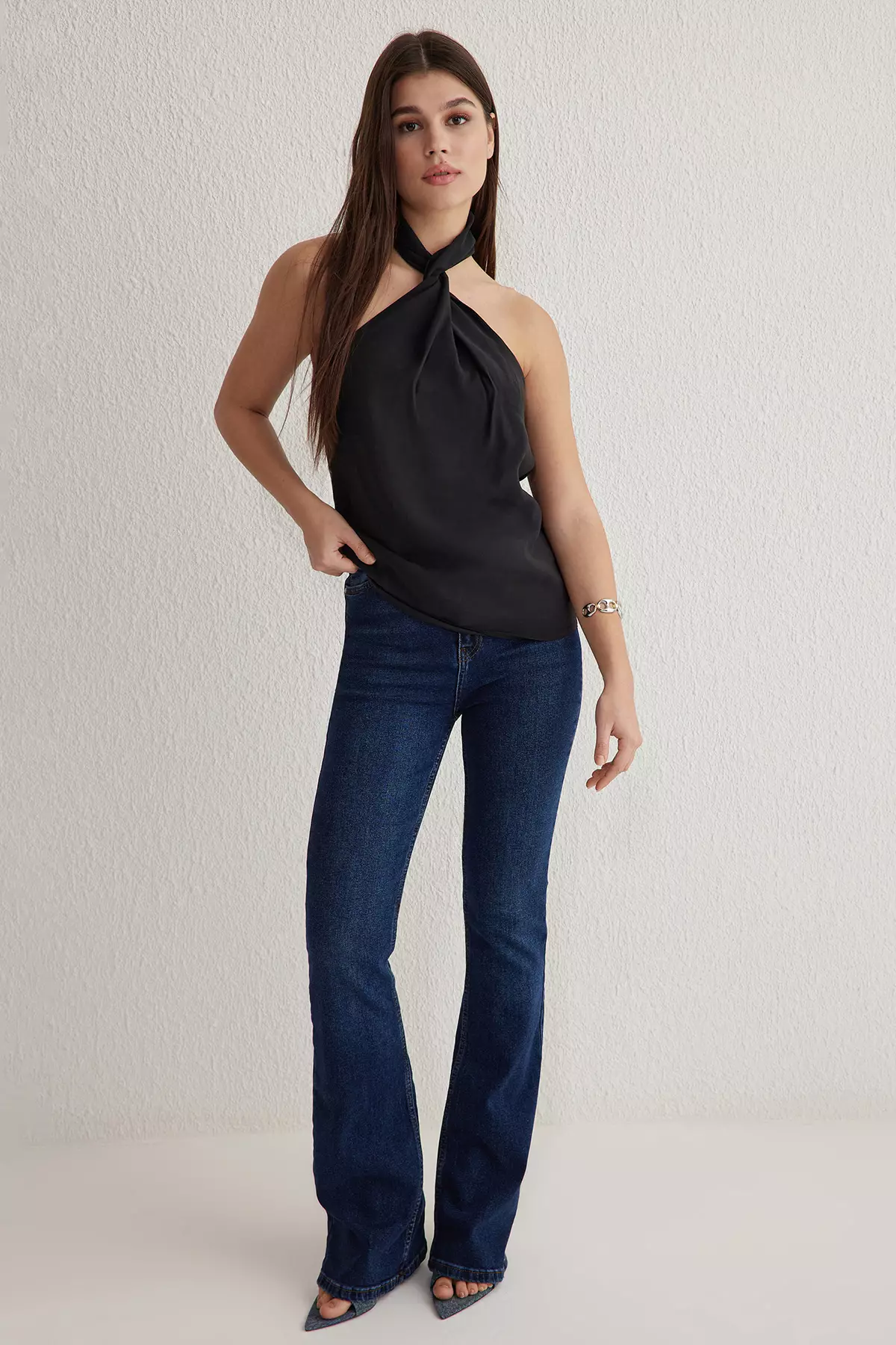 Knotted Halter Top