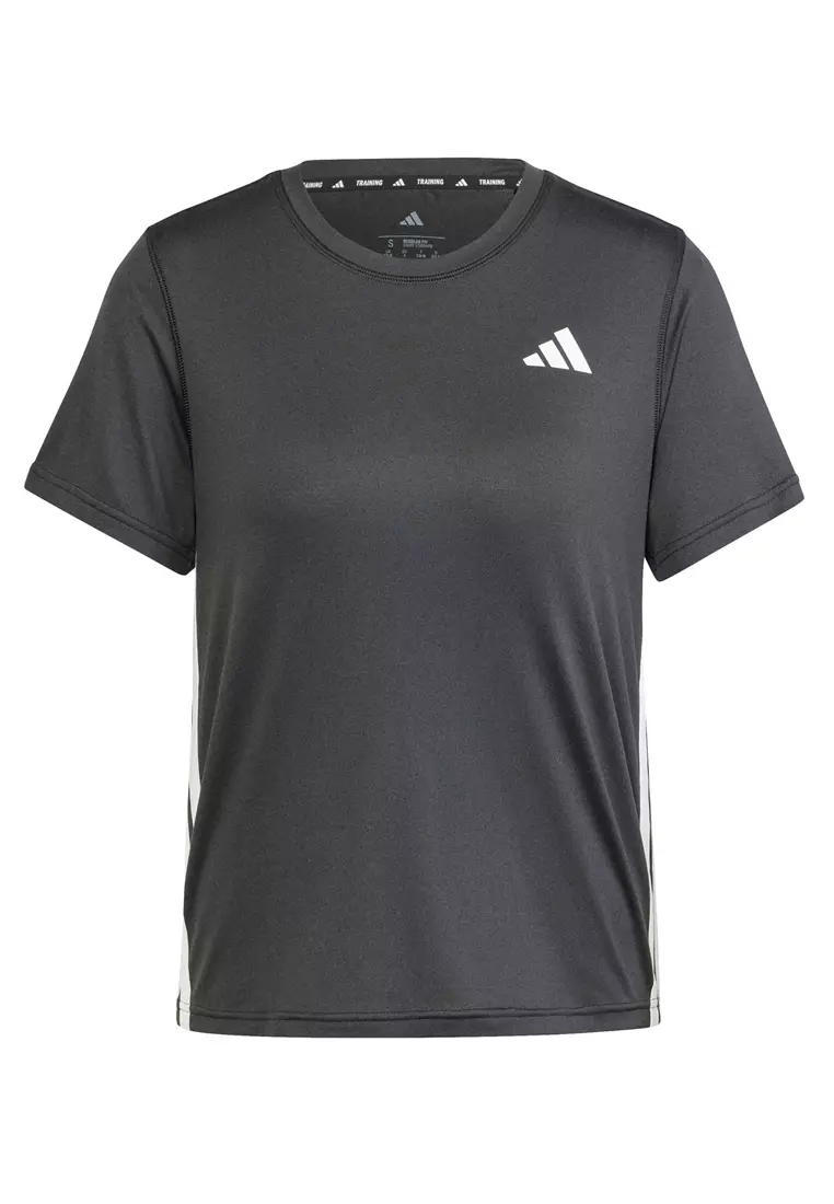Train Essentials 3-Stripes Workout T-Shirt