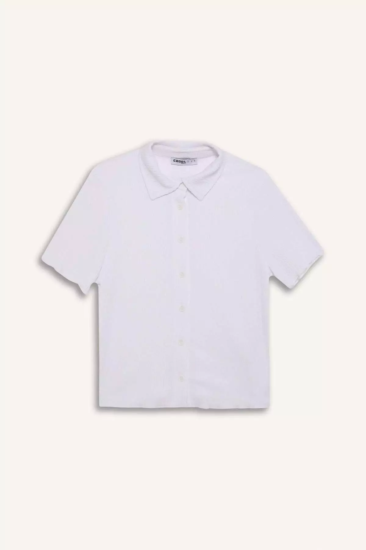 Cool Fitted Wrap Short Sleeve Shirt D4520Ax25Sm