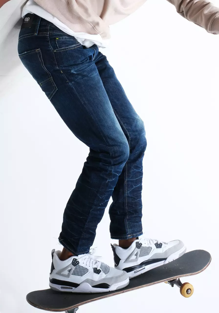 Celana Panjang Jeans Slimfit A2 Series Medium Blue