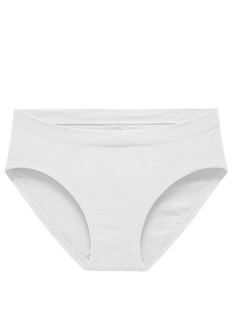 Seamless Underwear Breathable MID Waist Hip Lifting Briefs