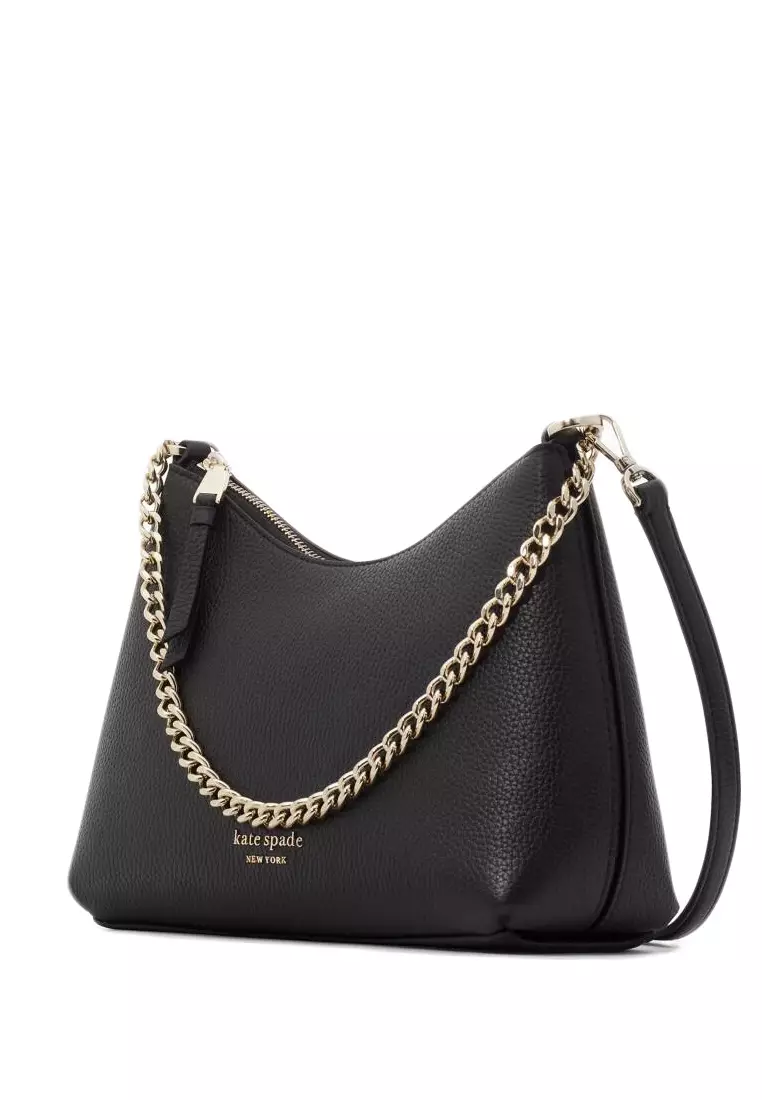Kate spade black crossbody with chain outlet