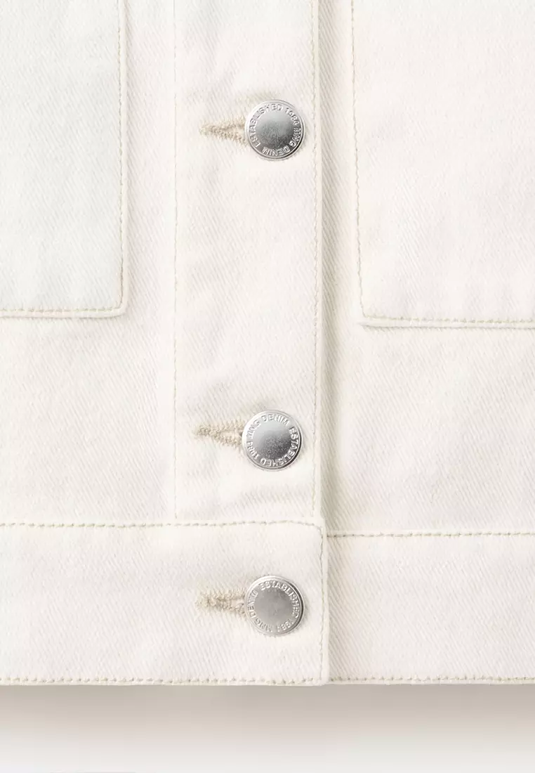 Denim Jacket With Lapels