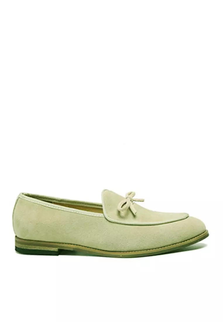 VANSA Cow Suede Loafers  VSM-C3322
