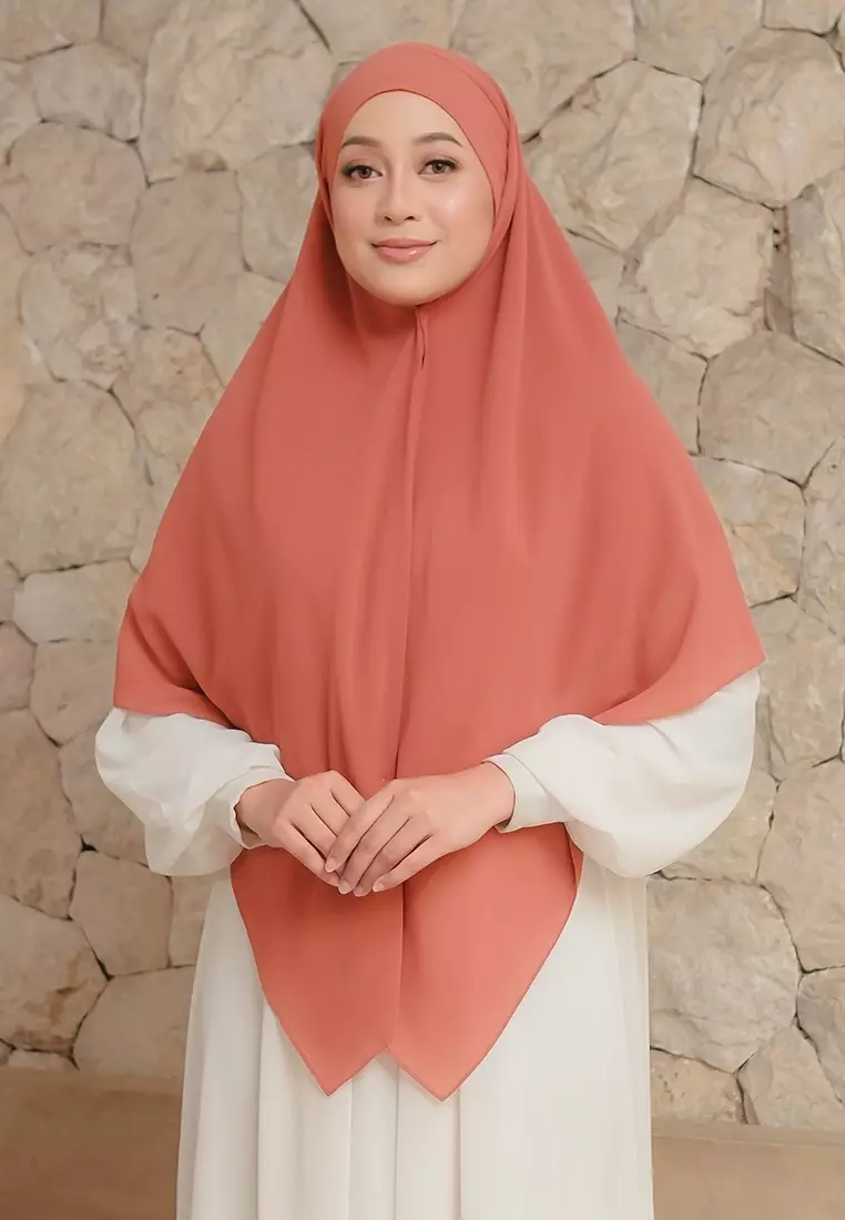 KHIBAN KHAIRA MAGNET PLUS NIQAB - SALMON