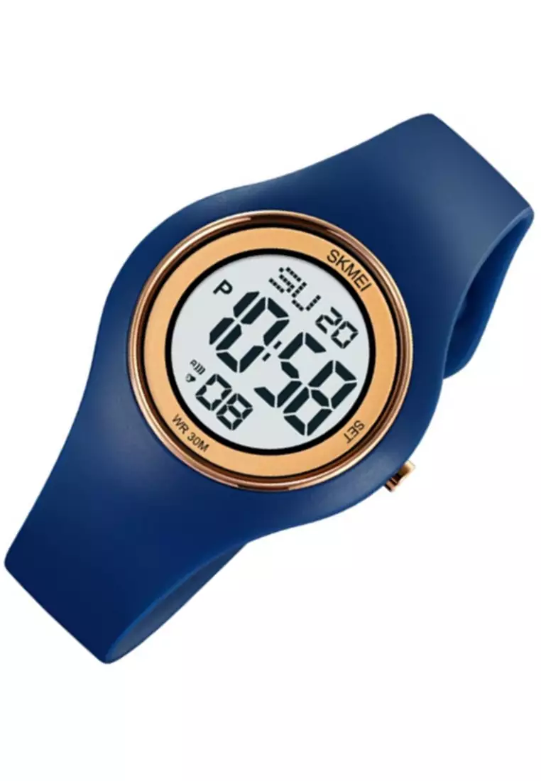 Jam Tangan Digital Pria Waterproof Many Function Strap Tali Material Silicone DV12 ORIGINAL