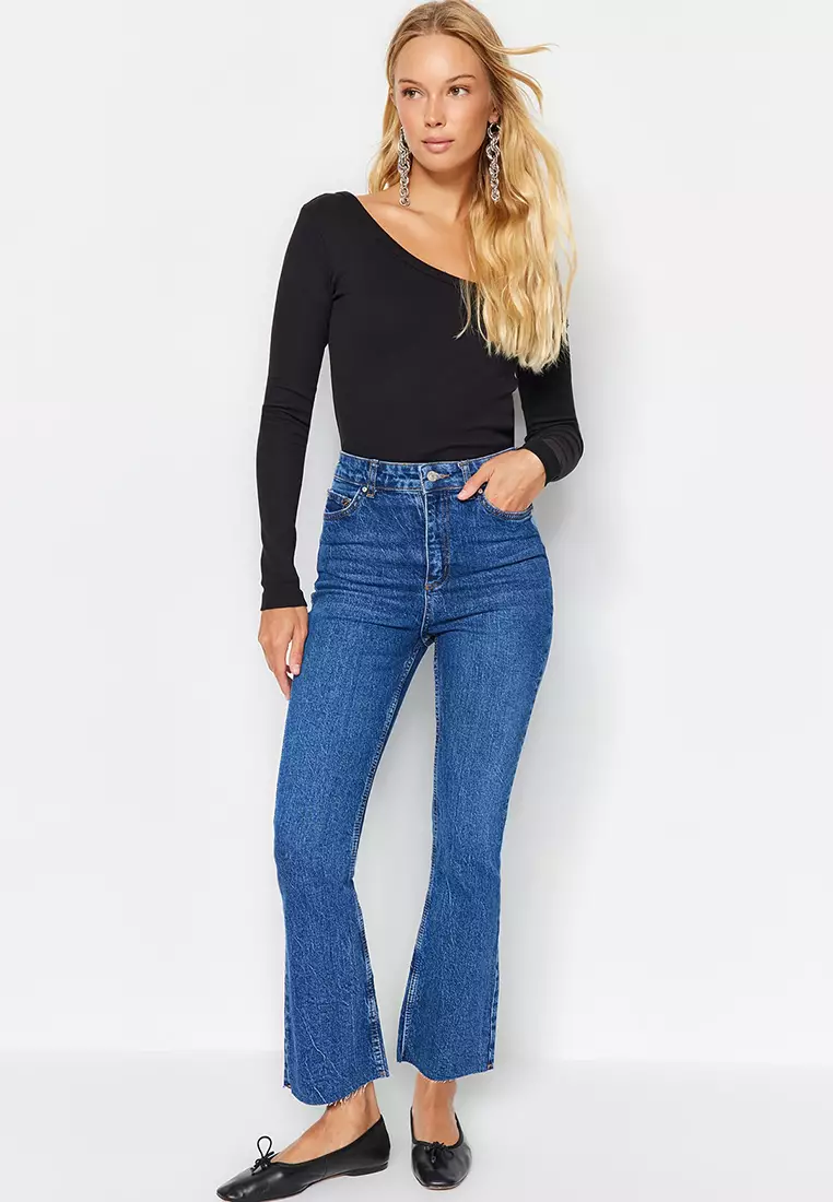 High Waist Flare Jeans