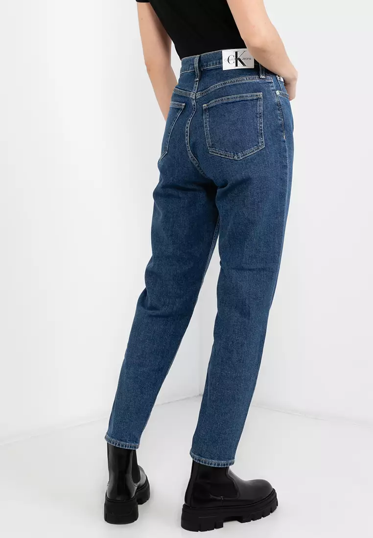 Calvin klein mom jeans hotsell
