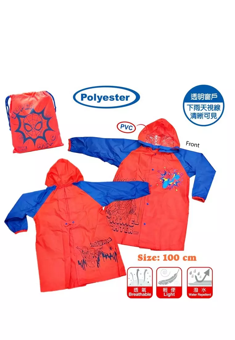 Spiderman rain coat cheap