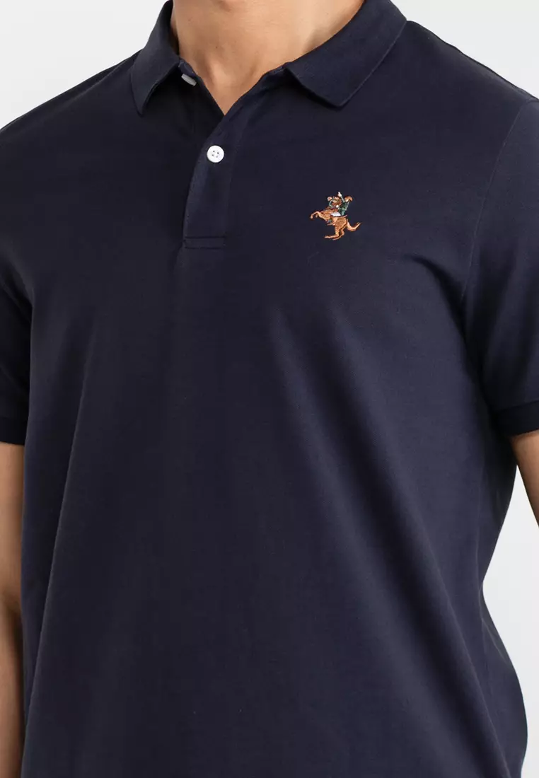Buy GIORDANO Men's Antimicrobial Embroidery Polo 01011251 Online ...