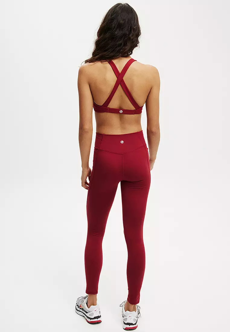 Ultra Soft Side Pocket Full Length Tights