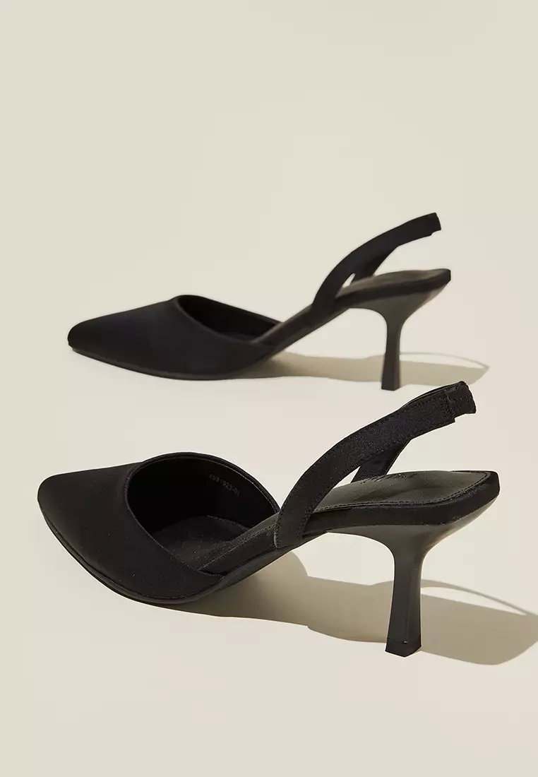 Gia Pointed Slingback Heels