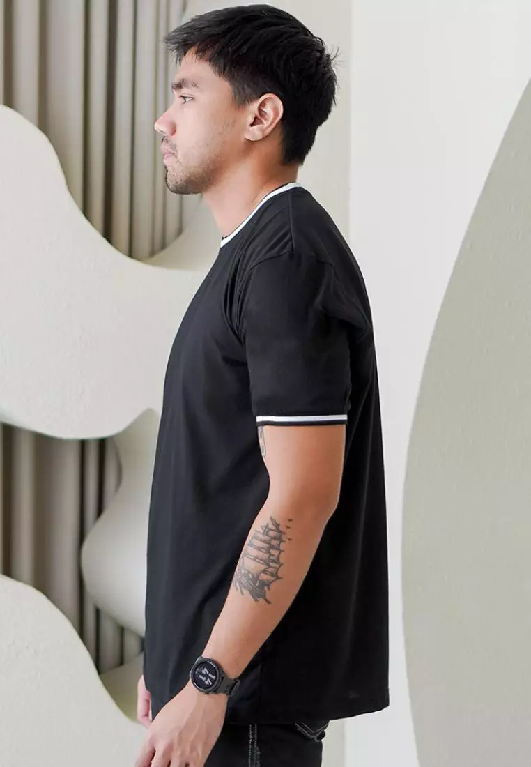 MATSUDA Kaos Polos Pria T shirt Relaxed Fit Oshu