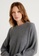 United Colors of Benetton grey Soft sweater with slit pattern 20A68AAF730608GS_4