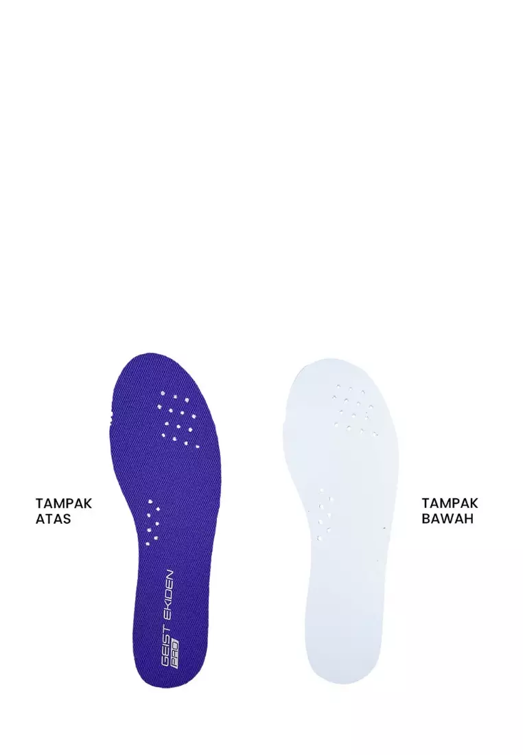 910 Nineten Geist Ekiden Pro Sepatu Lari - Putih/Biru/HIjau-Neon