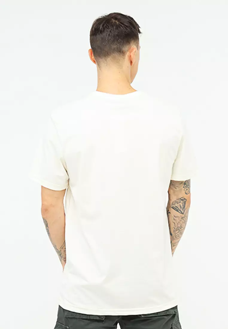 Round Neck Short Sleeves Slim Fit T-Shirt