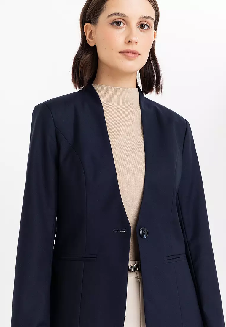 Midnight Blue Light Weight Blazer