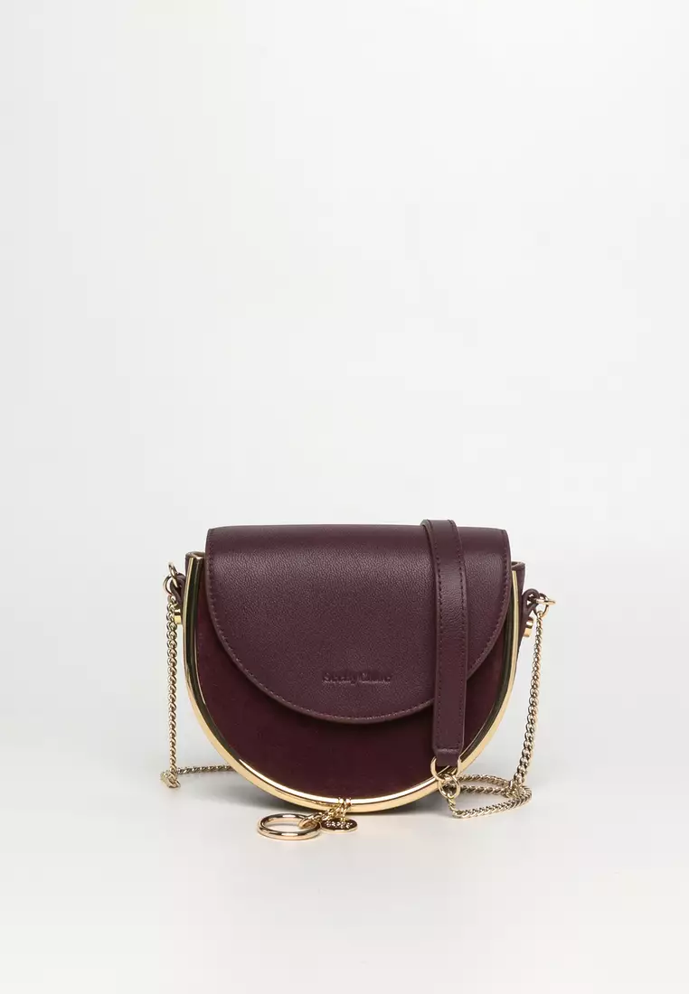 Buy SEE BY CHLOÉ Small Grain Cowhide Leather Chain Bag/crossbody
