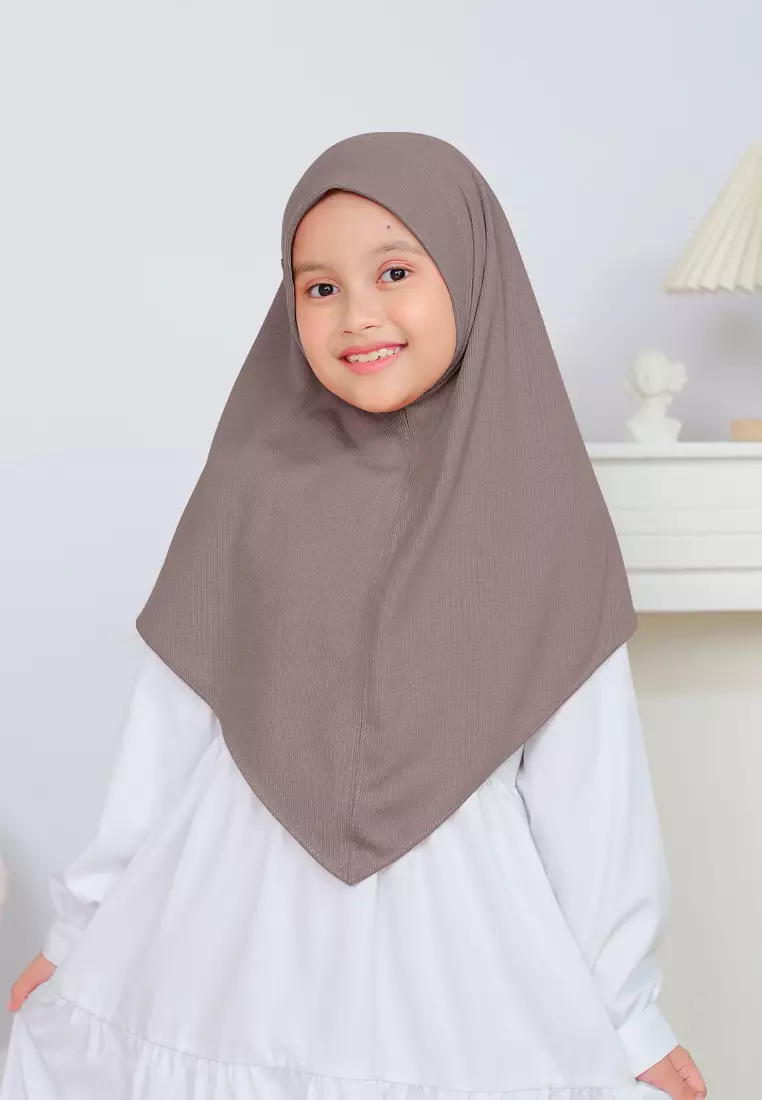 Cotton Bee - Mileya Knit Bergo Anak | Hijab Instan Anak | Kerudung Anak
