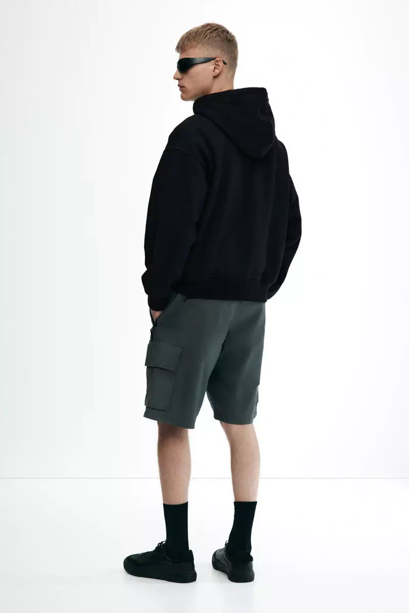 Oversized Fit Zip-through hoodie