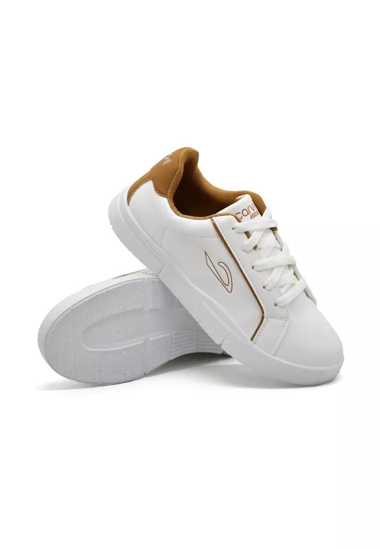 Carvil Sepatu Wanita Viscall-LL White/Mocca