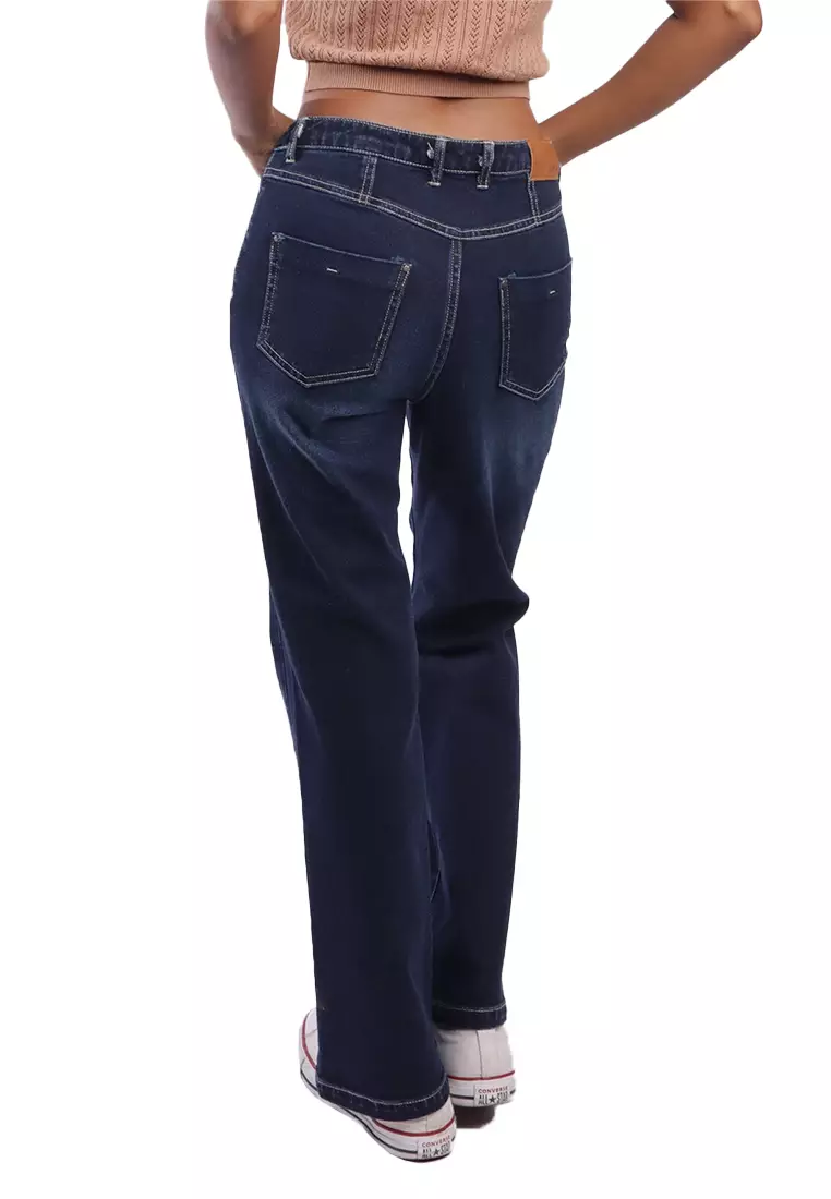 Just G Low Rise Boot Cut Denim Jeans