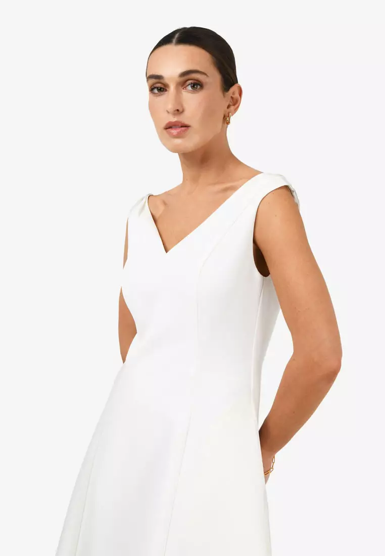 Yana Off-shoulder Panel Dress
