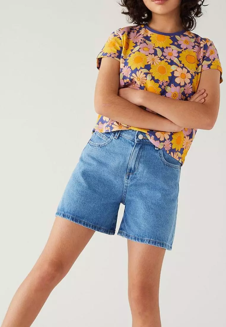 Marks and clearance spencer denim shorts