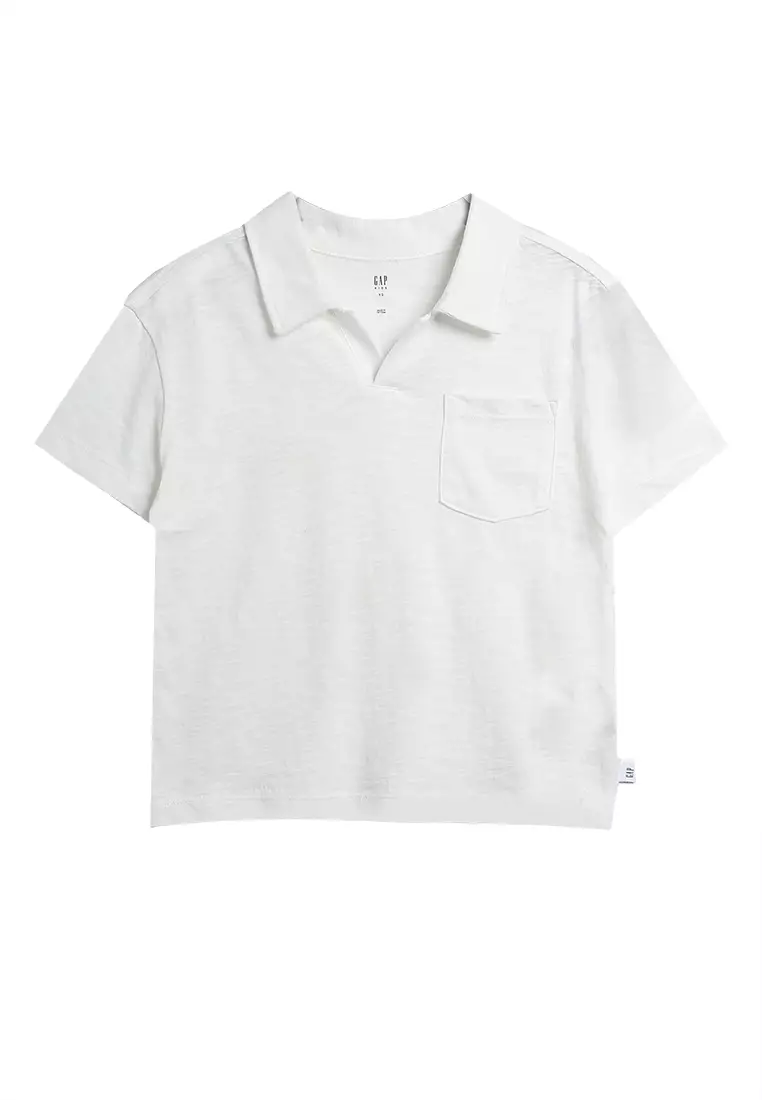 Gap white polo deals shirt