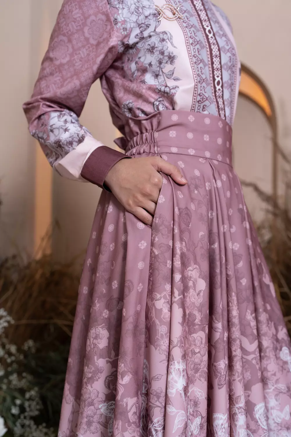 Klamby - Medinela Skirt Pink Scallop