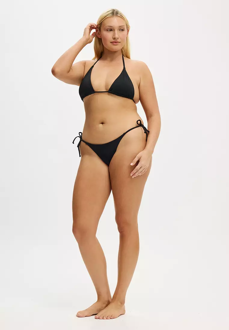 String Tie Side Cheeky Bikini Bottom