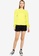 JACQUELINE DE YONG yellow Kourtney Long Sleeves Raglan Pullover Sweatshirt 1F158AA123A921GS_3