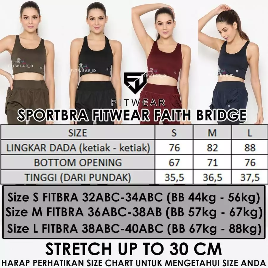 Fitwear - Florence Core Series Sportbra - Green