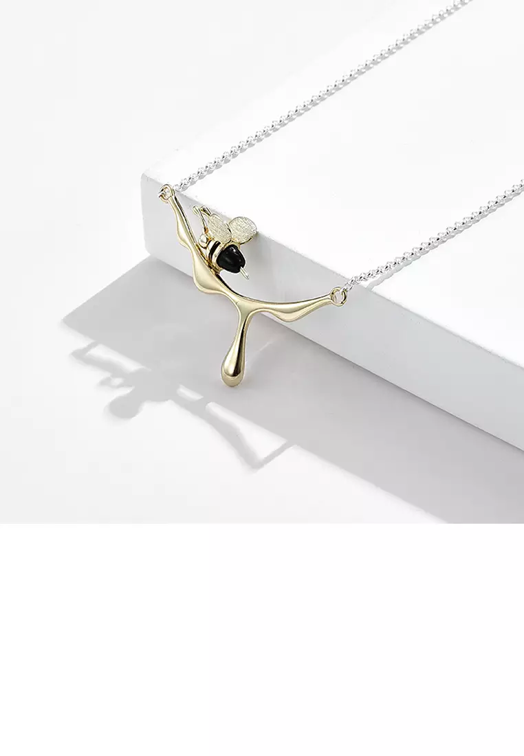 Buy Mooclife 925 Sterling Silver Plated Gold Fashion Cute
