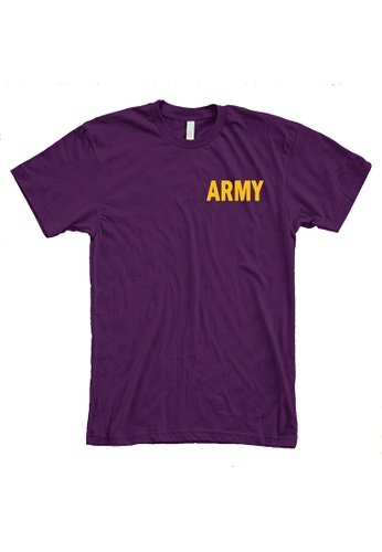 MRL Prints purple Pocket Army T-Shirt B2A98AA9A4C7E2GS_1