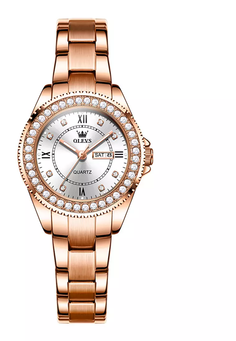 欧利时Ophely 女士钢带腕表