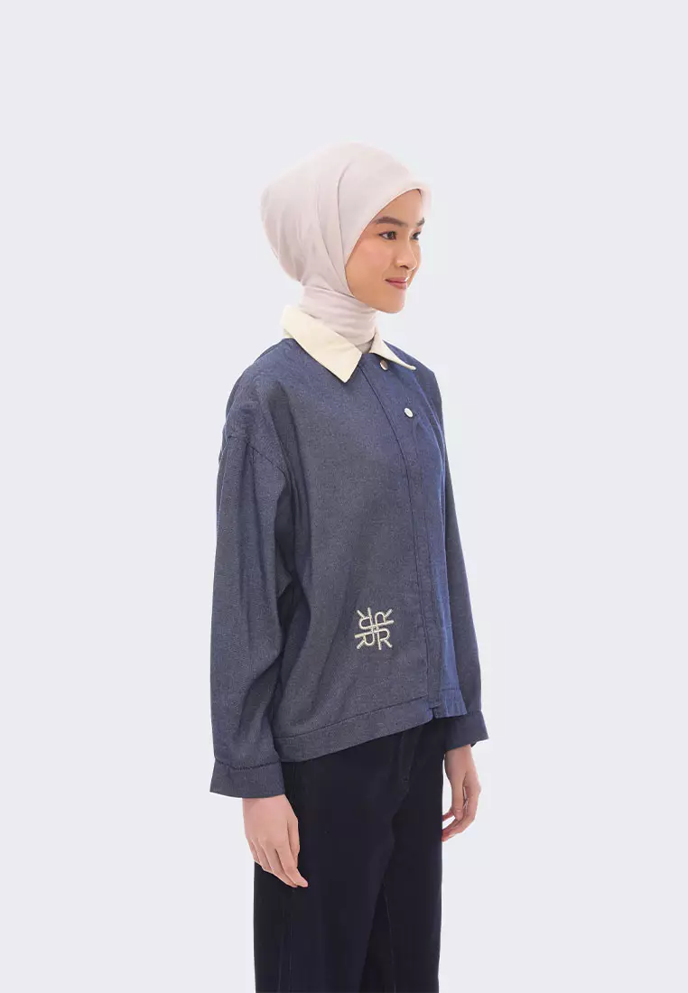 Ria Miranda Denim Khao Jacket