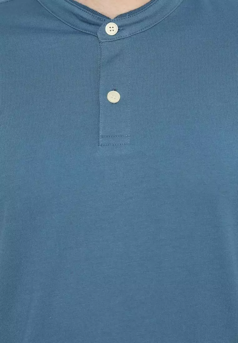 Matsuda Kaos Polos 20s Kragh Shanghai Pria Nakatsu