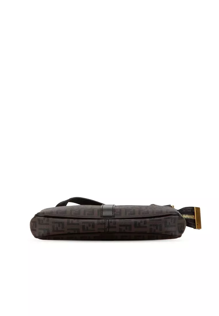 Pre-Loved Fendi Zucchino Spalmati Crossbody