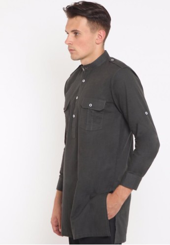 Jual ZAYIDAN Baju  Koko  Pria Muslim Zayidan Qoshim Abu 