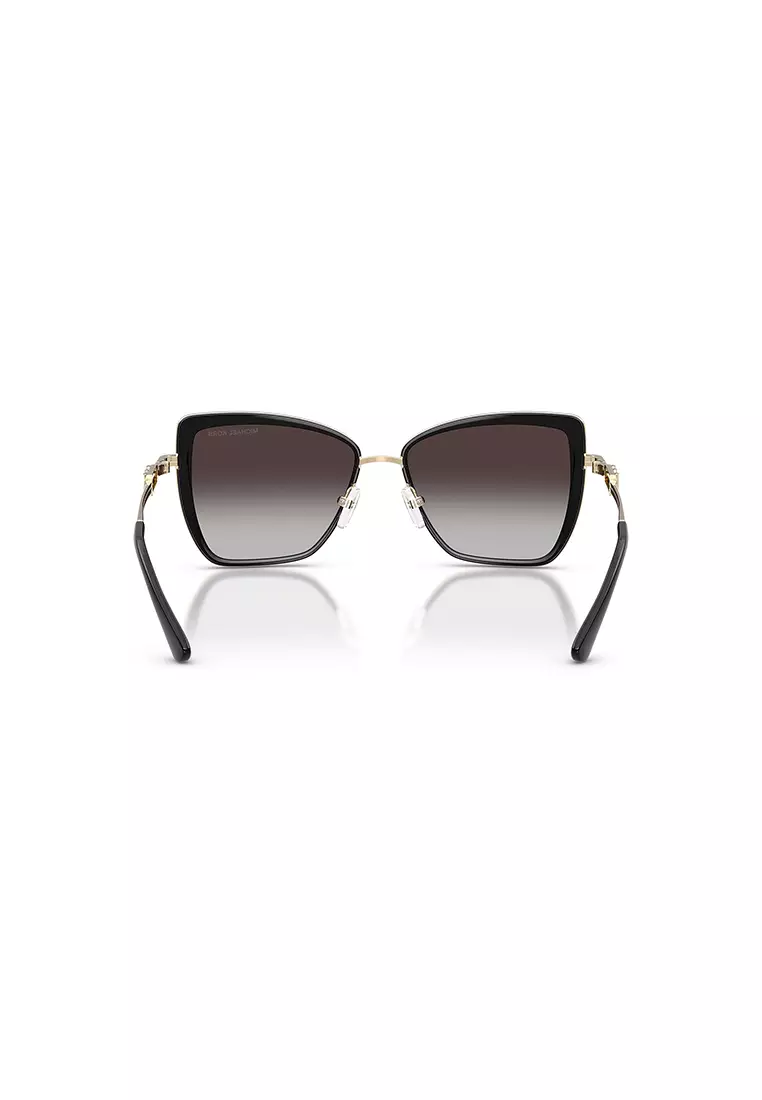 Women Butterfly Frame Black Sunglasses, UV Protection - MK1178