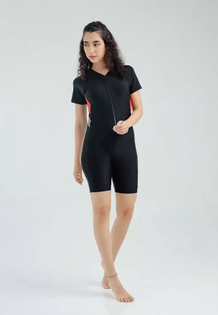 Lavish Short Sleeve Diving - Black