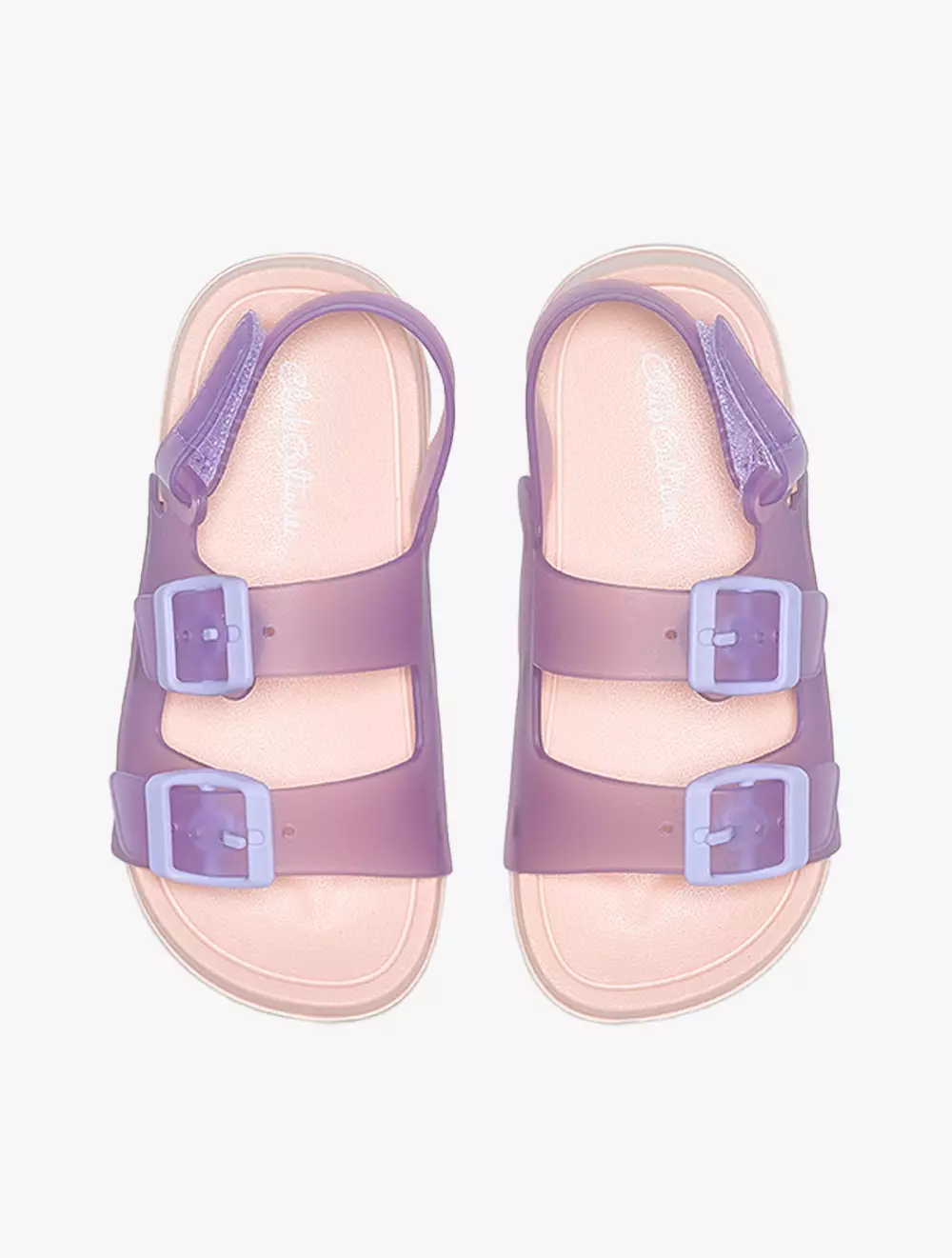 Payless Club Culture Childrens Popa Jelly Sandals - Purple_07