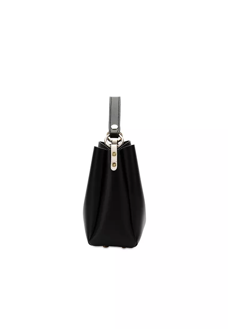 2-In-1 Top Handle Bag Sling Bag & Sling Bag (二合一 手拿袋 & 斜孭袋) - 黑色