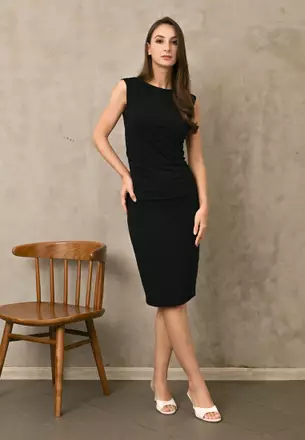 princess polly baby blue dress Stella Puff Sleeve Midaxi Dress | Vintage-Inspired Black Maxi Dress